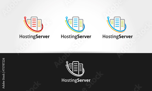Hosting Server Logo
