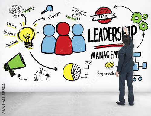 Fotografía Businessman Leadership Management Aspiration Ideas Concept