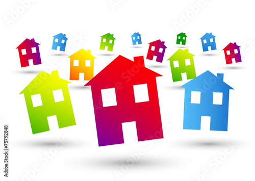 casa, casetta, immobiliare, casetta, abitare