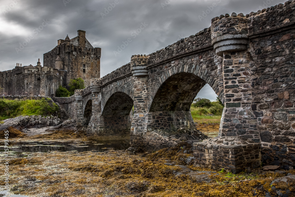Eilean Donan Castle, Scotland, Uk - obrazy, fototapety, plakaty 