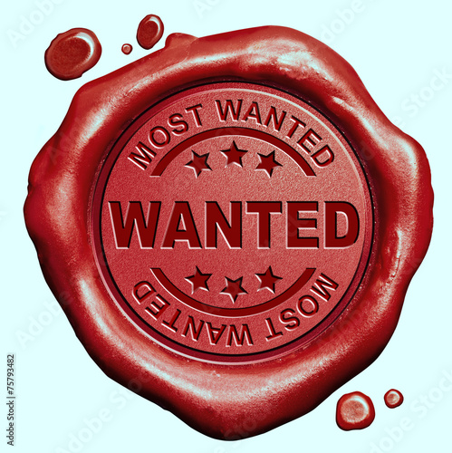 most wanted stamp