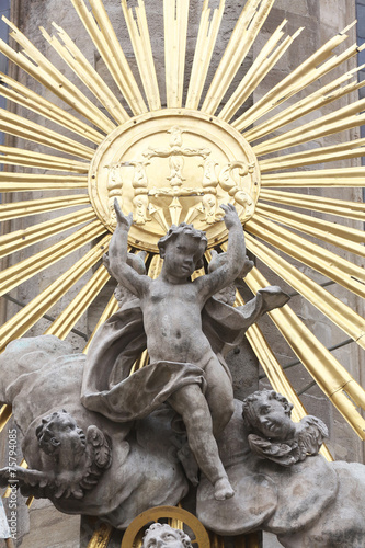 Photography Angel on St. Stephens Cathedral in Vienna