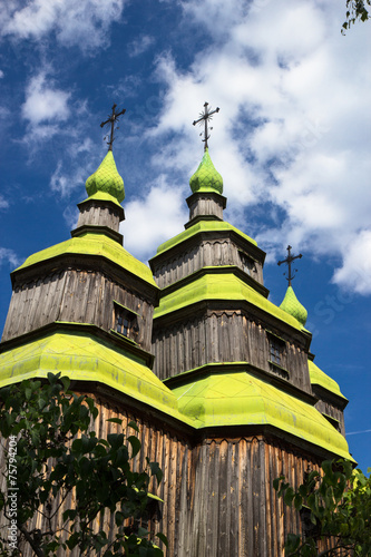 Zarubincy village church, photo