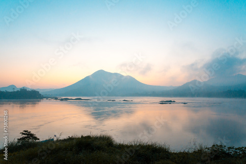 Sunrise at Kaeng Khut Khu Chiang Khan