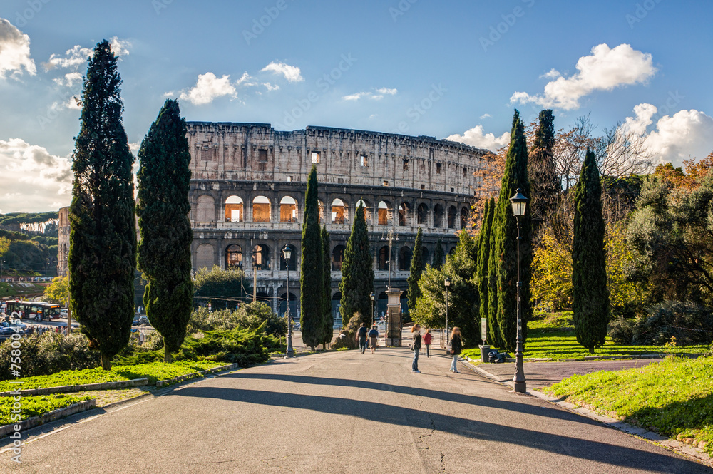 Fototapeta premium Colosseum in Rome, Italy