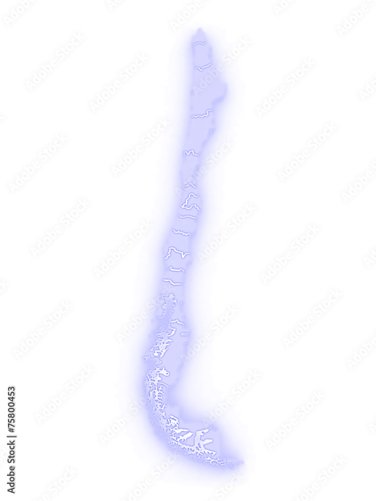 Map of Chile Map of Chile
