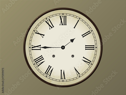 Horloge 1h45