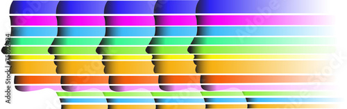 colored stripes