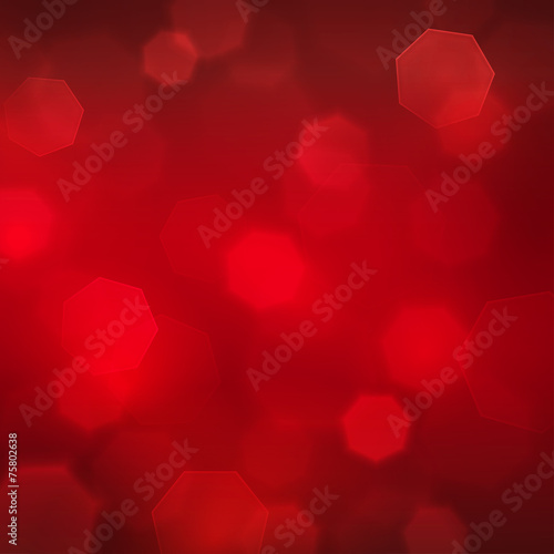 Abstract blurred square red boke background