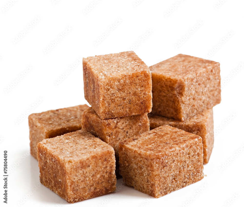 sugar isolated on a white background sugar isolated on a white background