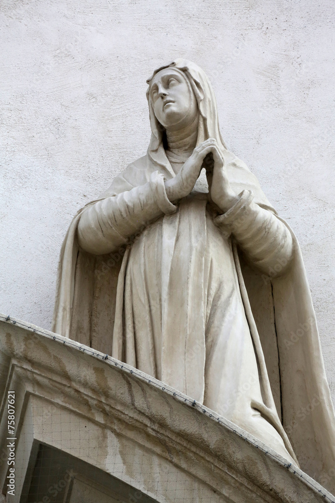 Naklejka premium Saint Agnes of Montepulciano, Dominican Church in Vienna