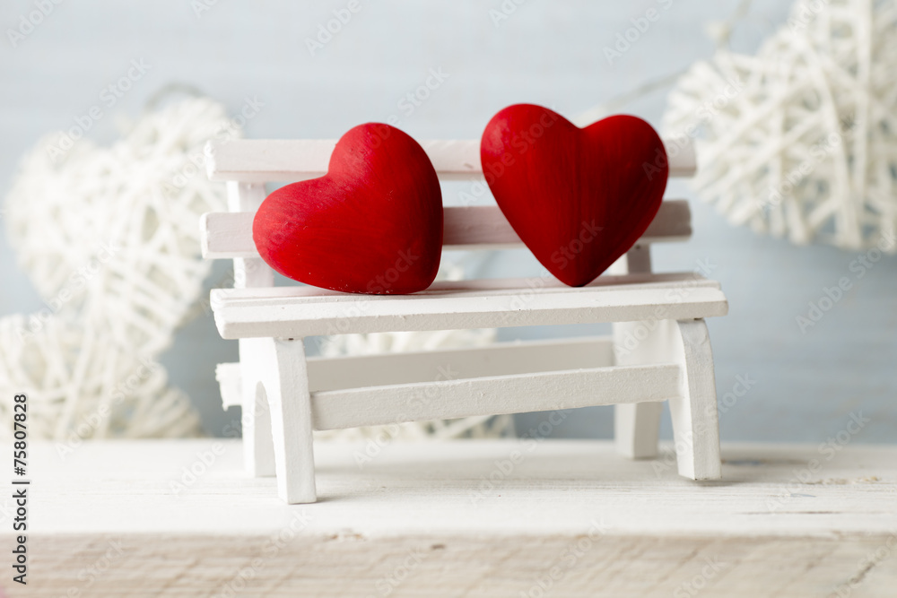 Fototapeta premium Hearts.