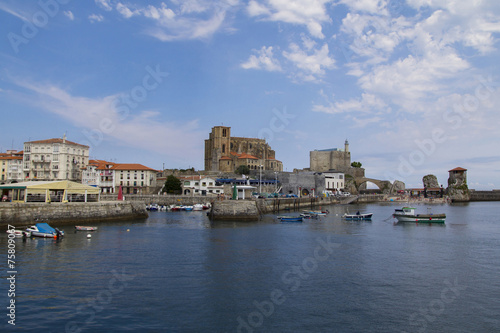 Castro Urdiales town, Spain