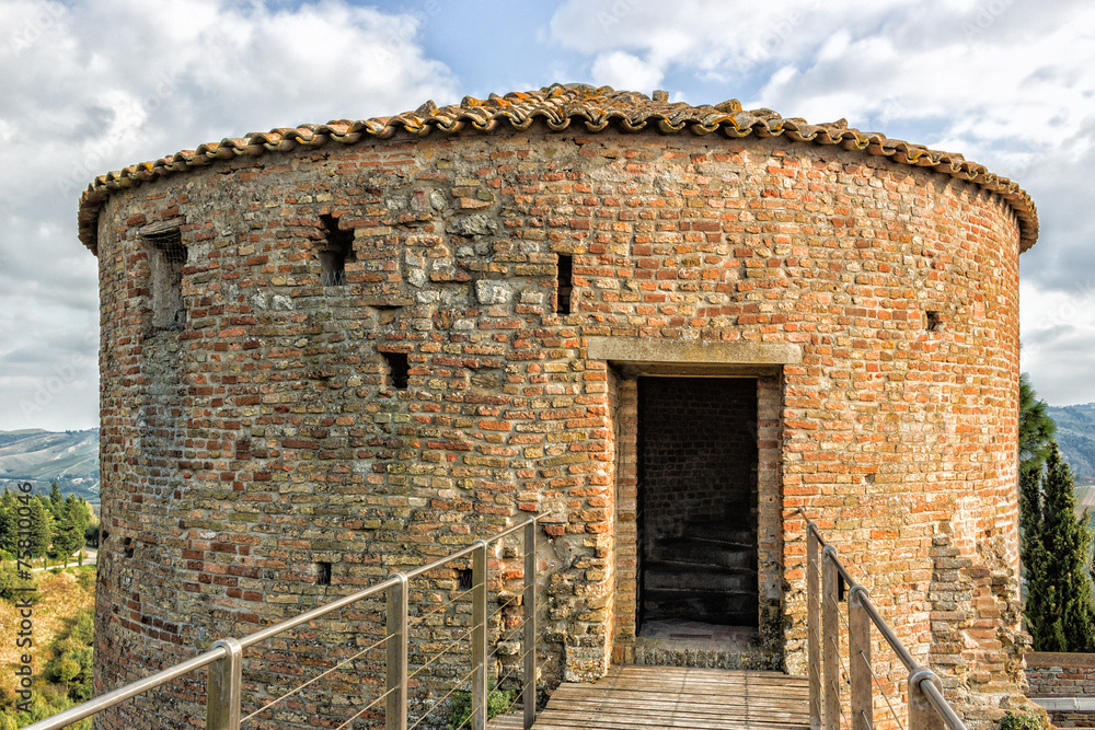 Venetians medieval Fortress in Brisighella
