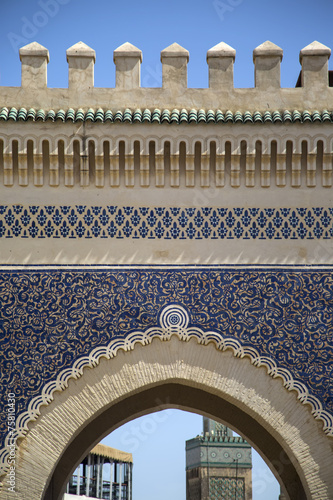 Bab Bou Jeloud gate (Blue G...