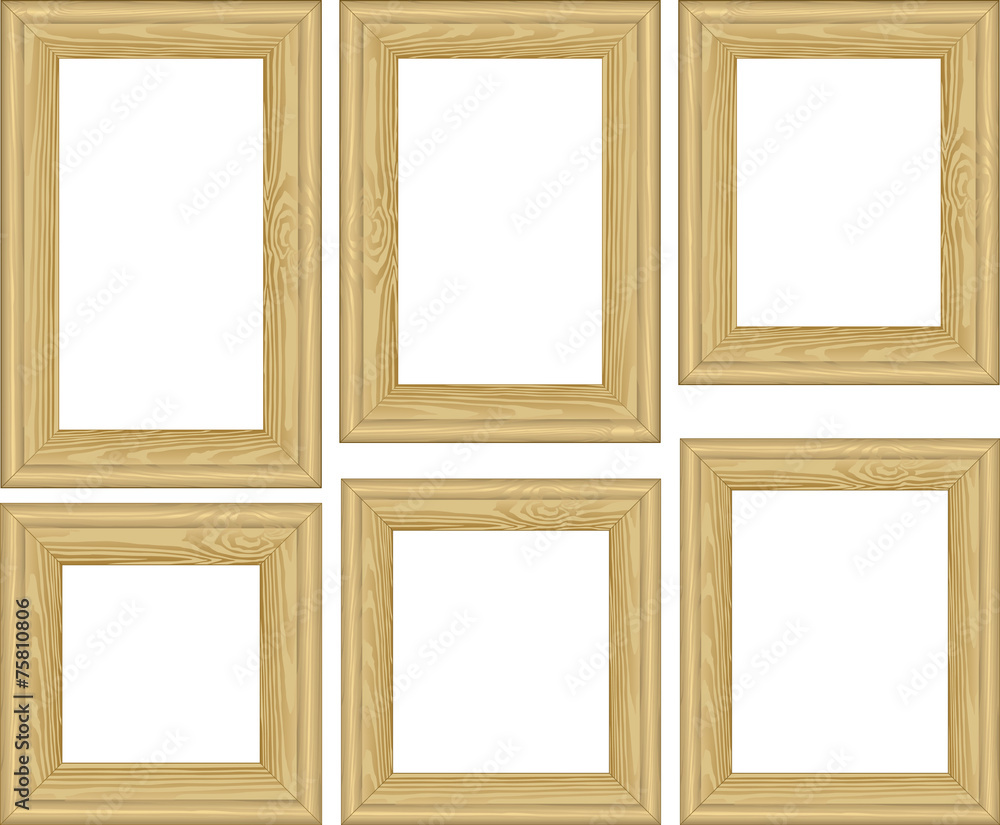 wooden frames wooden frames