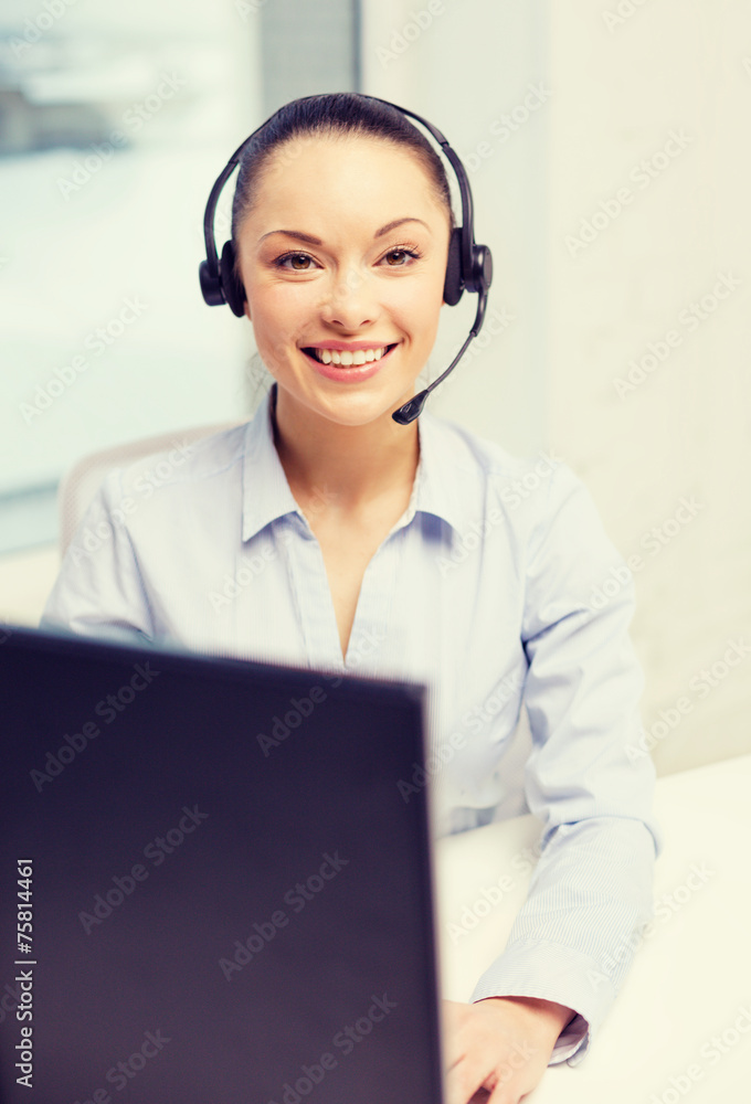 friendly female helpline operator friendly female helpline operator