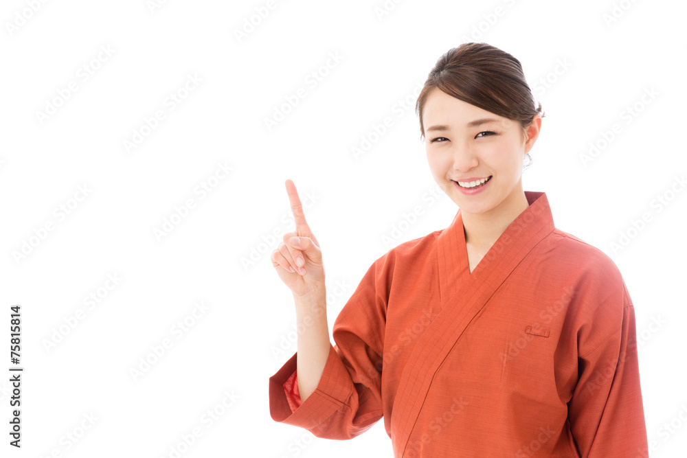 asian businesswoman on white background asian businesswoman on white background