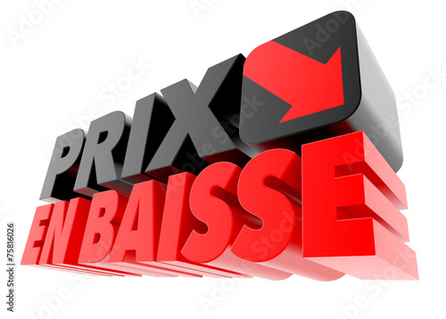 "Prix en baisse" vectoriel 1