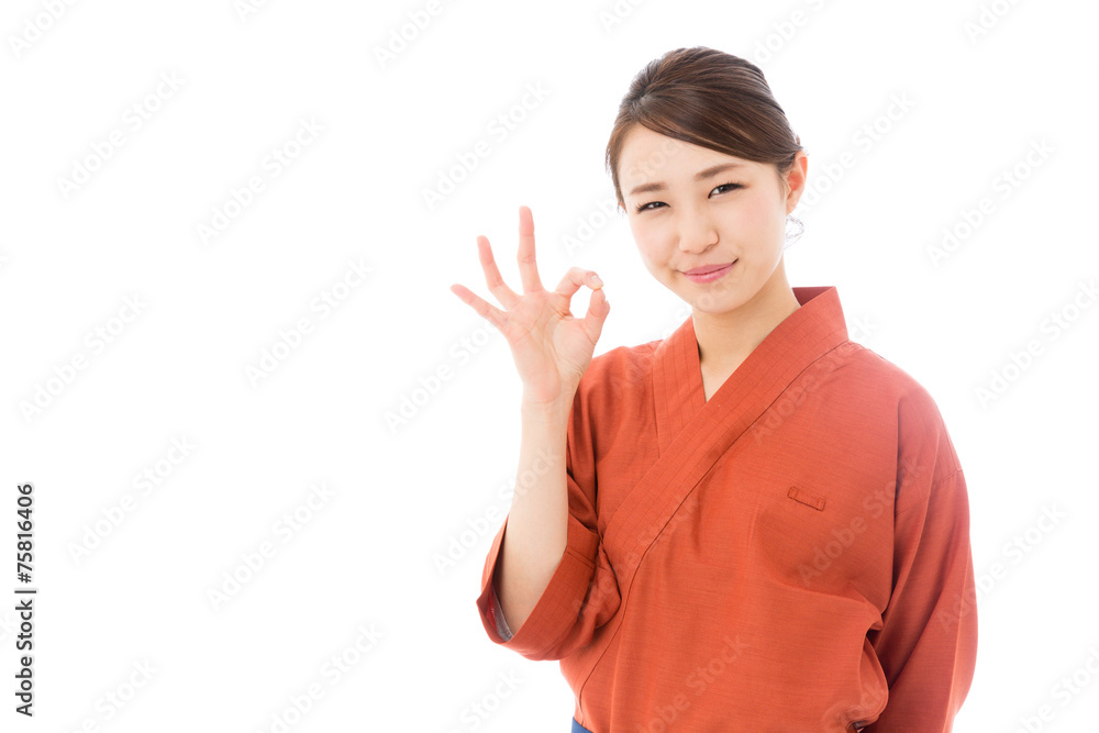 asian businesswoman on white background asian businesswoman on white background