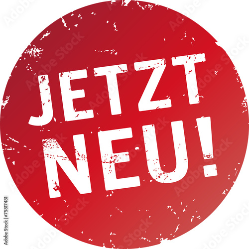 Button Jetzt Neu rot