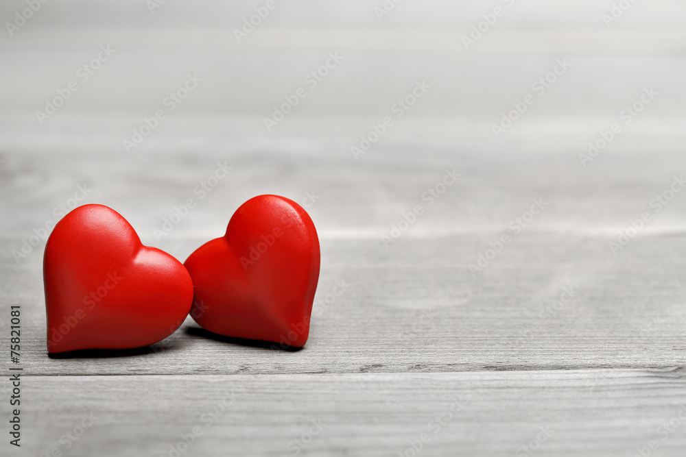 Valentines heart for love - obrazy, fototapety, plakaty 