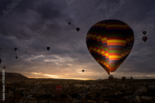 Hot air balloon  Cappadocia Turkey