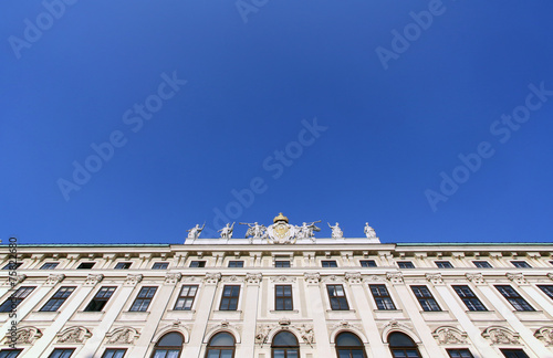 Architectural decorations on Hofburg palace, Vienna
