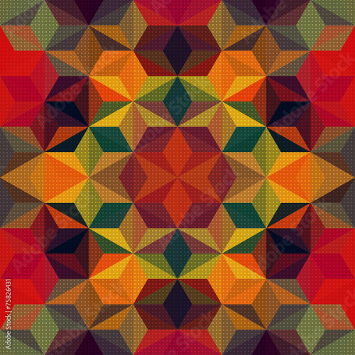 Colorful Triangle Pattern