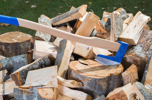 Axe for splitting wood © Dusan Kostic