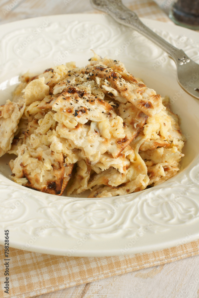 Matzo Brei matzo crackers fried in egg Matzo Brei matzo crackers fried in egg