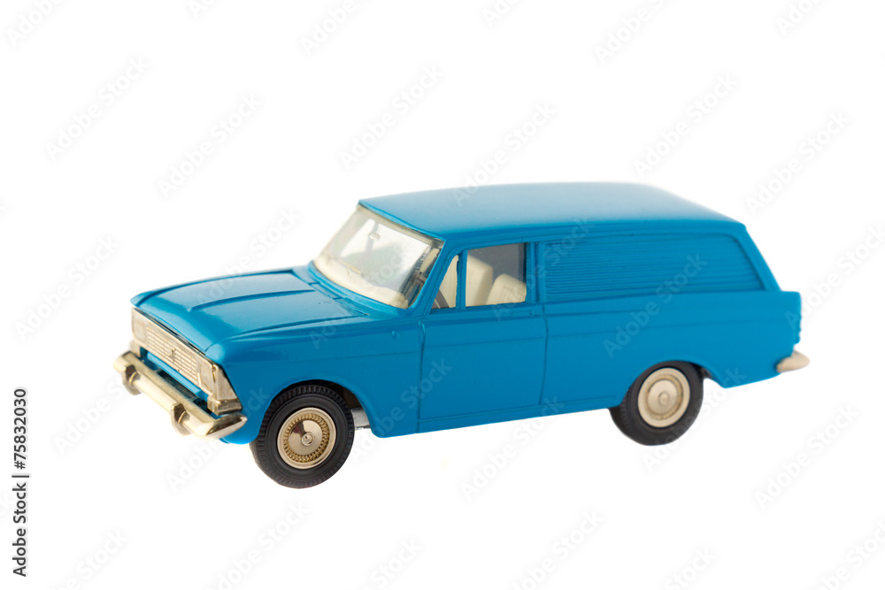 Toy car isolated model