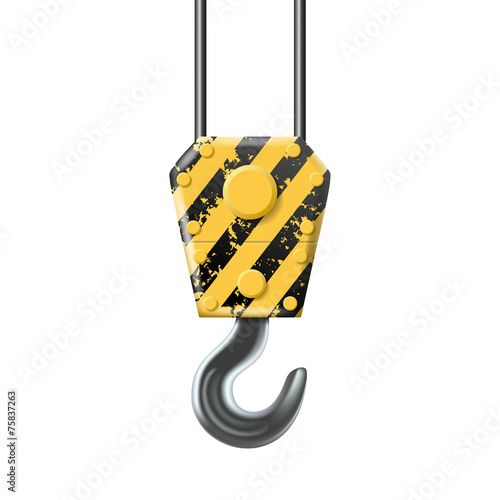 Vector industrial hook