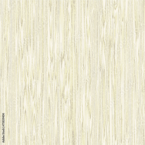 Seamless wooden striped fiber textured background. Vector.