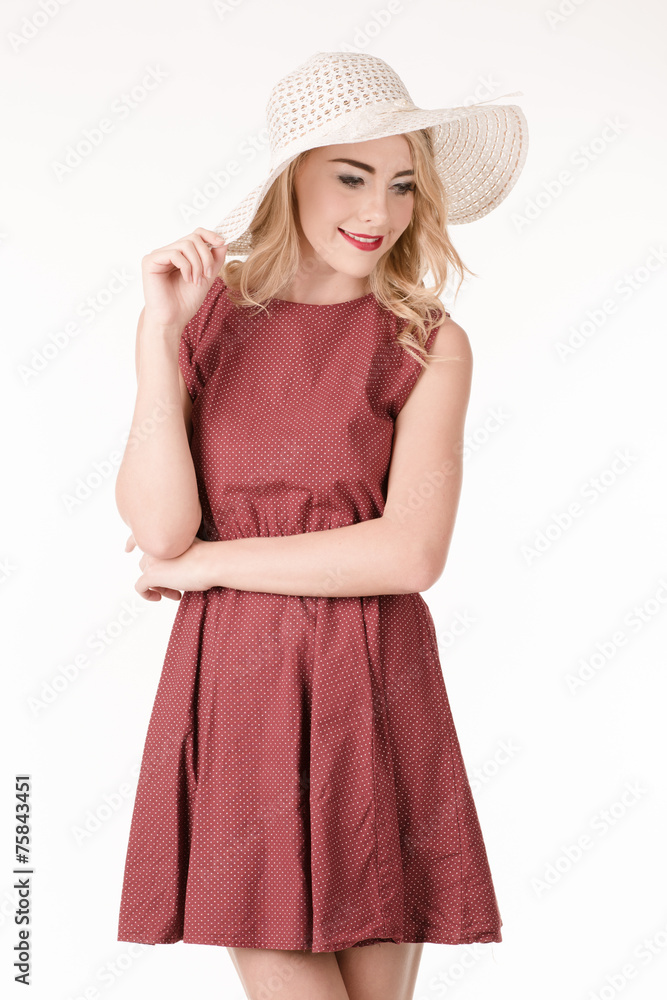 Portrait of beautiful blonde woman Portrait of beautiful blonde woman