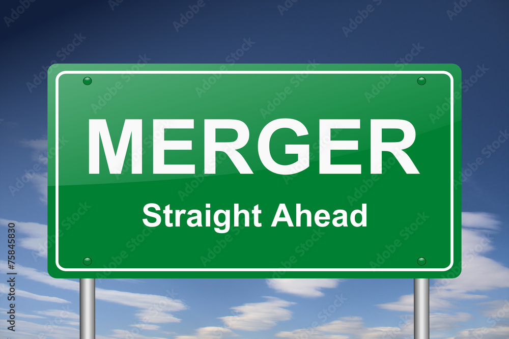 merger sign