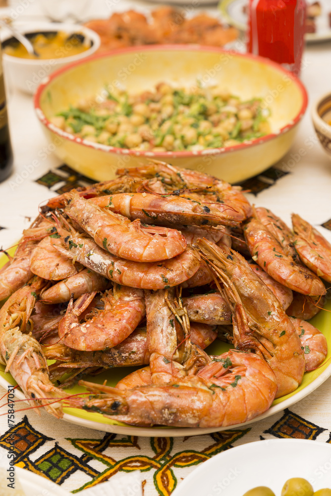 mediterranean prawn dish mediterranean prawn dish