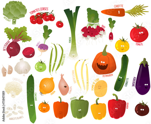 légumes à cuisiner