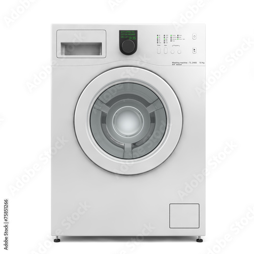 Obraz na plátně Washing machine isolated