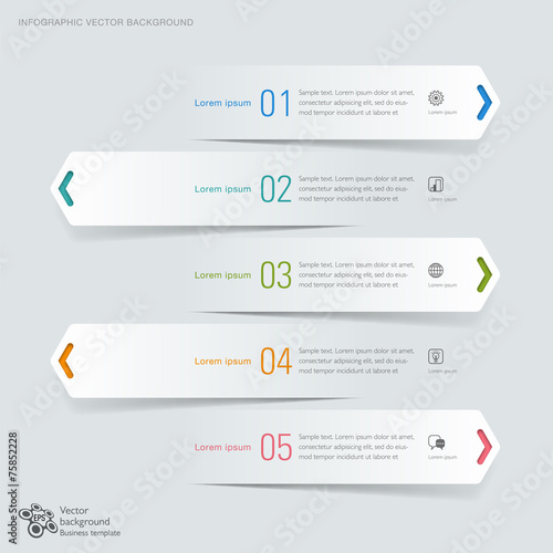 Infographic #5 Arrows, Banner Design
