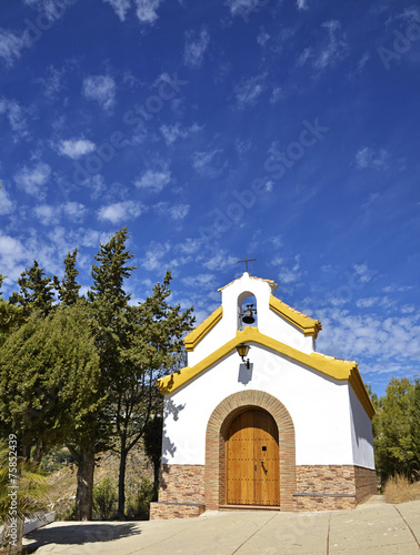 small chapel in the Alpujarra photo