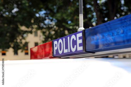 Polizei in Tasmanien. Australien