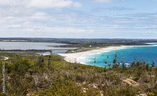 The Inlet and the ocean