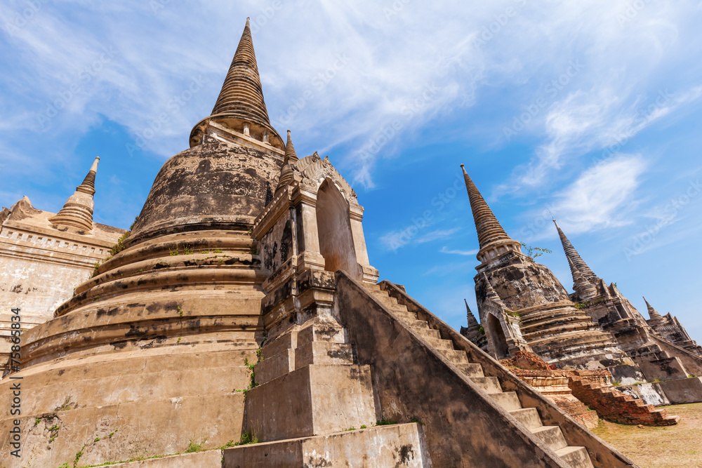 Fototapeta premium Wat Phra Si Sanphet in Ayutthaya, Thailand