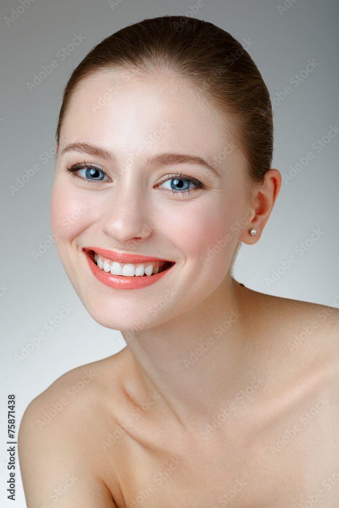 Smiling girl. Smiling girl.