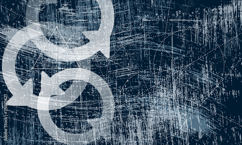 transparent arrows and scratched background