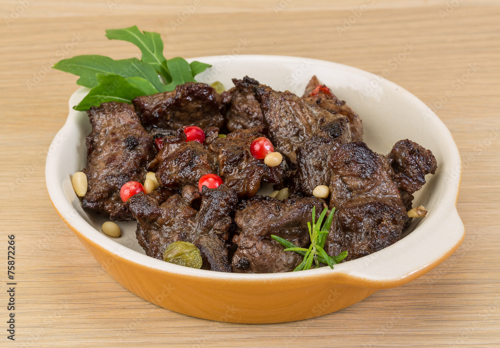 Roasted venison Roasted venison