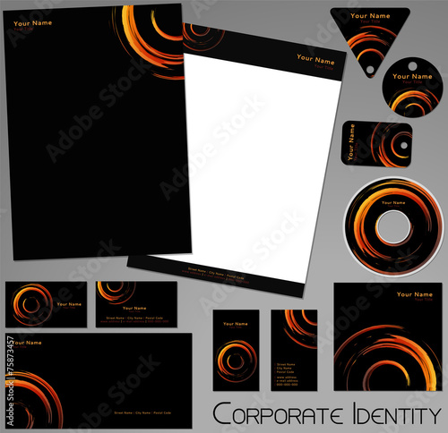 Corporate identity template