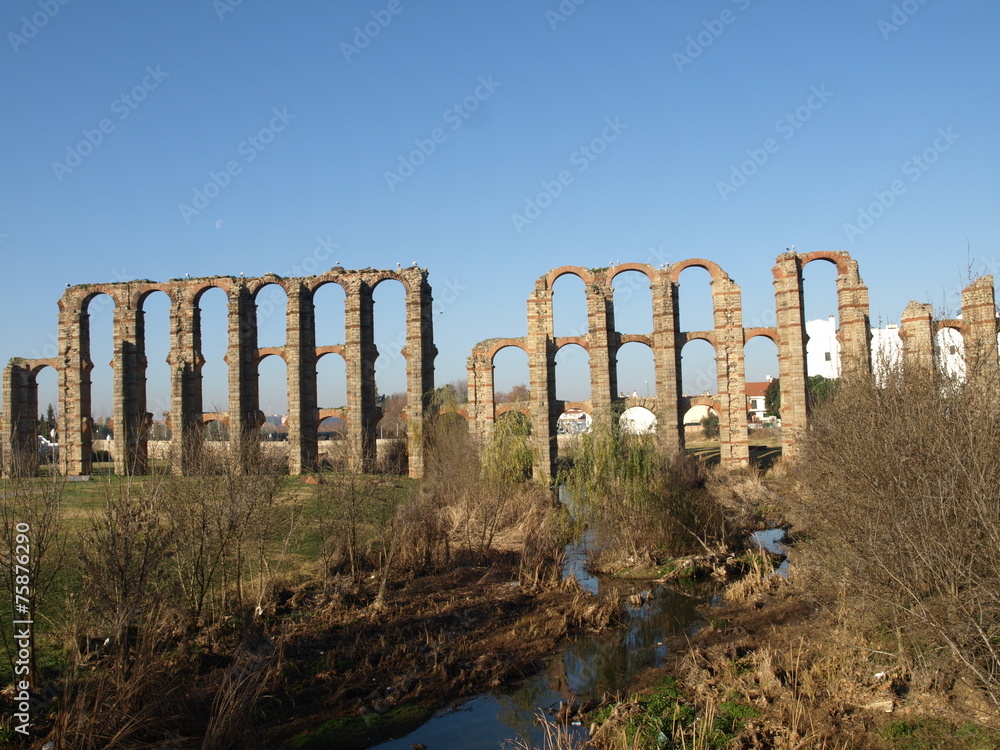 Acueducto romano en Mérida 3