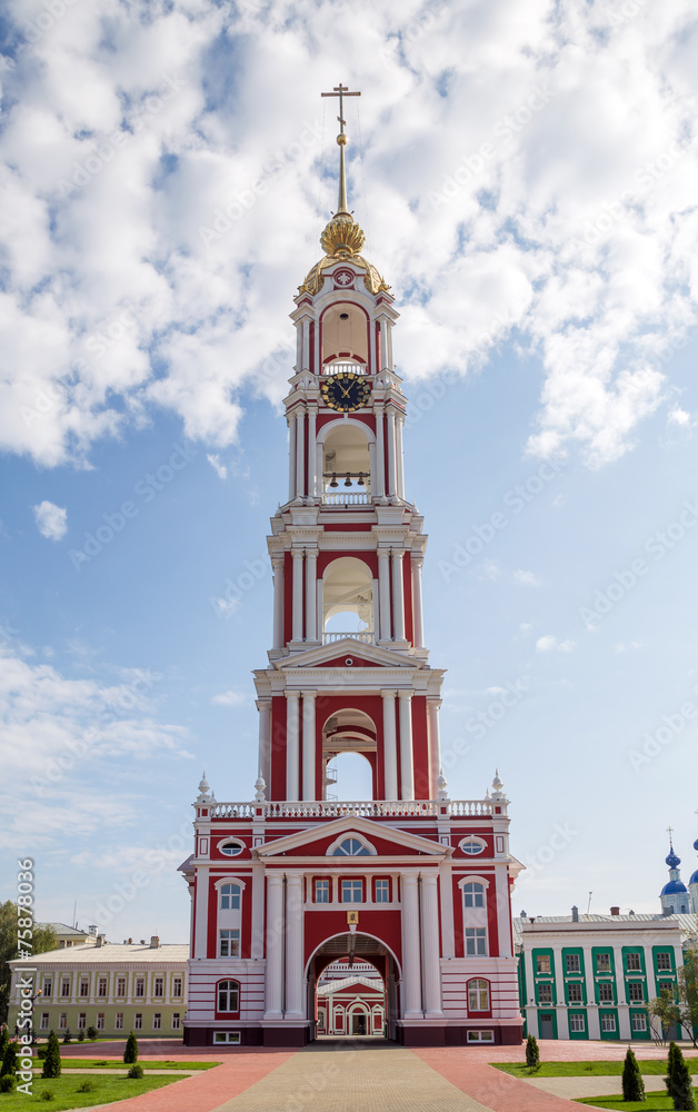 Russia. Tambov. Bell Tower of Kazan Monastery